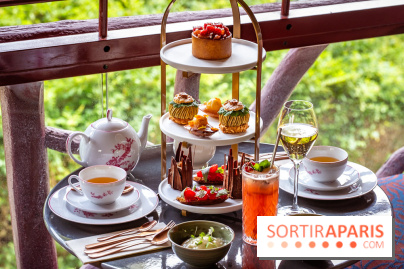 Le tea time goûter de Baptiste Vial aux Étangs de Corot à Ville-d'Avray