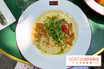 Bonne Heure - Crème d'asperges, petits pois