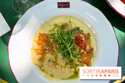 Bonne Heure - Crème d'asperges, petits pois