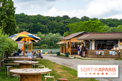 La Buvette de Samoreau près de Fontainebleau en Seine-et-Marne  - A7C02402