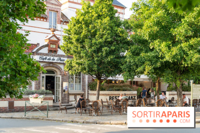 Le Café de la Paix à Bourron-Marlotte - 77 - A7C02630