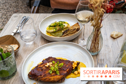 Le Café de la Paix à Bourron-Marlotte - 77 - A7C02647