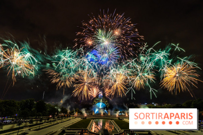 Le feu d’artifice du 14 juillet 2025 de Paris - les photos