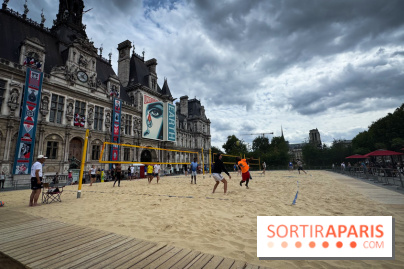Beach-Volley à l'Hôtel de Ville