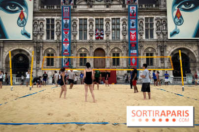 Beach-Volley à l'Hôtel de Ville