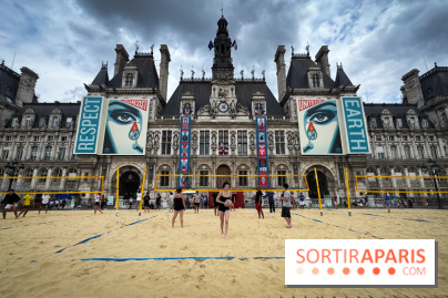 Beach-Volley à l'Hôtel de Ville