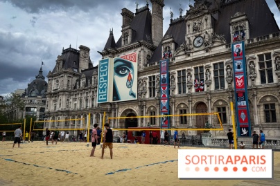 Beach-Volley à l'Hôtel de Ville