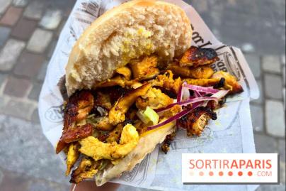 Ti Dodo Gourmand - Sandwich dipain rond poulet