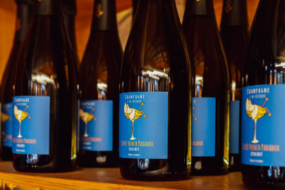 Canard et Champagne Paris 2 ème - canard et champagne paris bouteilles