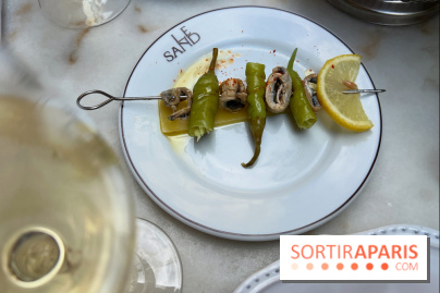 Le Sand - Pinxo anchois guindillas