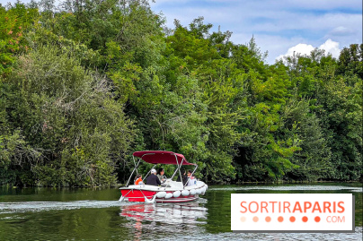 Base nautique de Bougival (78) : bateaux sans permis, aire de jeux et guinguette en bord de Seine - image00045