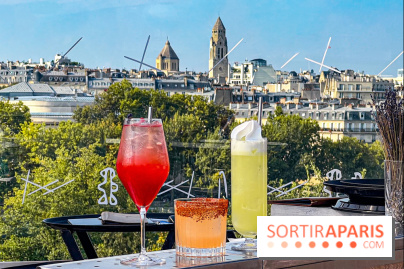 Bar Les Ombres : cocktails & tapas sur le rooftop du Musée du Quai Branly avec vue sur la tour Eiffel