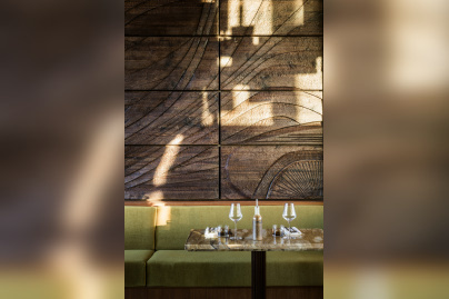 La Fondation restaurant - Hotel La Fondation©RomainRicard restaurant 8ème étage