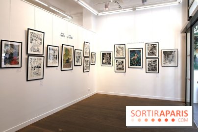 Exposition de Josep Homs et Daria Schmitt à la galerie Daniel Maghen, nos photos 