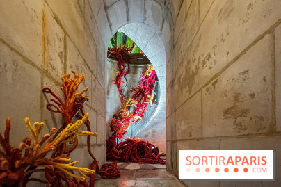 Paris Design Week 2025: une œuvre textile s'invite dans la Colonne de Juillet, place de la Bastille - IMG 7328 jpg