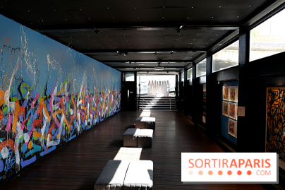 JonOne : nos photos de son exposition rétrospective sur Fluctuart à Paris