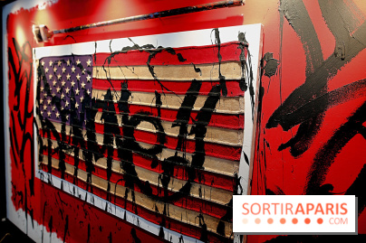 JonOne : nos photos de son exposition rétrospective sur Fluctuart à Paris