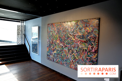 JonOne : nos photos de son exposition rétrospective sur Fluctuart à Paris