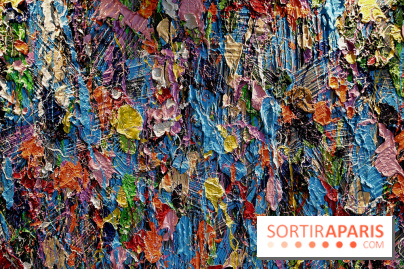 JonOne : nos photos de son exposition rétrospective sur Fluctuart à Paris 