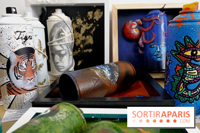 Les Bombasphères : nos photos de l'expo de street art à la Lab Galerie à Paris