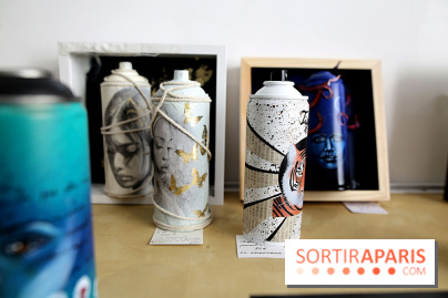 Les Bombasphères : nos photos de l'expo de street art à la Lab Galerie à Paris