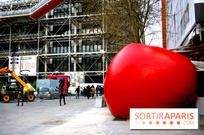 Le RedBall Project de Kurt Perschke débarque à Paris