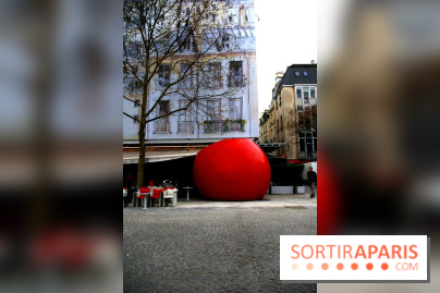 Le RedBall Project de Kurt Perschke débarque à Paris