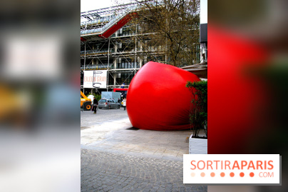 Le RedBall Project de Kurt Perschke débarque à Paris
