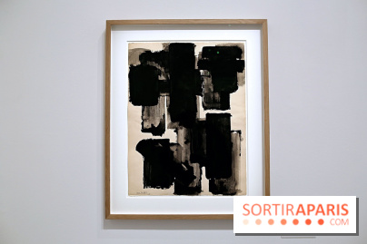 Pierre Soulages : nos photos de son exposition et de ses peintures sur papier à voir au Musée du Luxembourg 