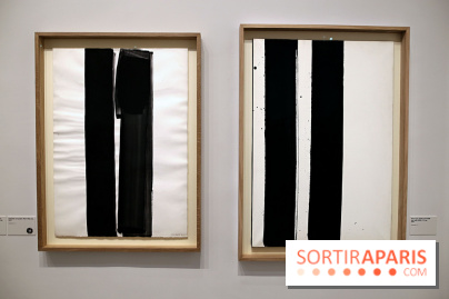 Pierre Soulages : nos photos de son exposition et de ses peintures sur papier à voir au Musée du Luxembourg