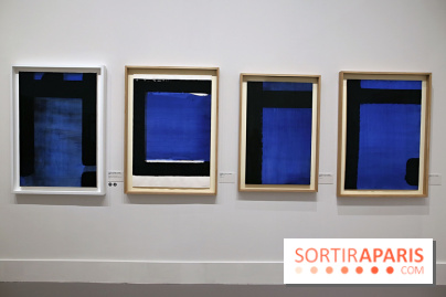 Pierre Soulages : nos photos de son exposition et de ses peintures sur papier à voir au Musée du Luxembourg 