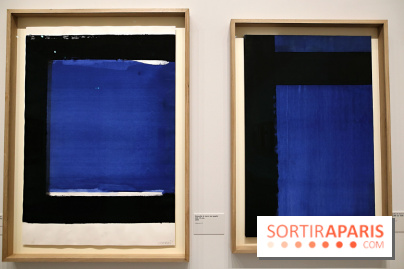 Pierre Soulages : nos photos de son exposition et de ses peintures sur papier à voir au Musée du Luxembourg 