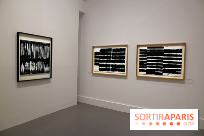 Pierre Soulages : nos photos de son exposition et de ses peintures sur papier à voir au Musée du Luxembourg