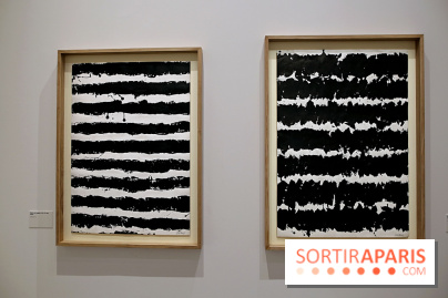Pierre Soulages : nos photos de son exposition et de ses peintures sur papier à voir au Musée du Luxembourg 