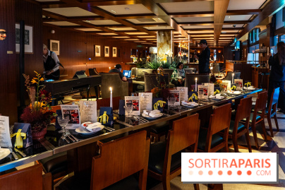 Le Dîner Renversé des Grands Voyageurs - table