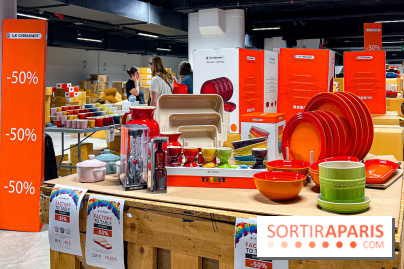 Braderie Le Creuset, la célèbre cocotte en fonte émaillée française, à l'Espace Champerret