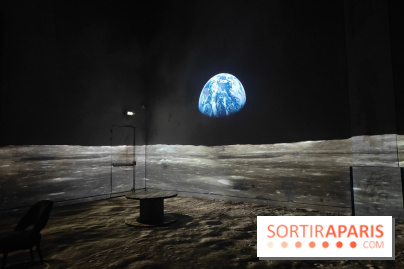 Destination Lune : un voyage immersif dans les étoiles à l'Atelier des Lumières - photos