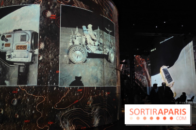 Destination Lune : un voyage immersif dans les étoiles à l'Atelier des Lumières - photos