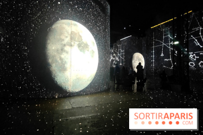Destination Lune : un voyage immersif dans les étoiles à l'Atelier des Lumières - photos