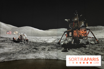 Destination Lune : un voyage immersif dans les étoiles à l'Atelier des Lumières - photos