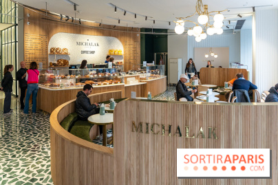 Le Coffee Shop Michalak au Printemps Haussmann, les photos