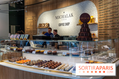 Le Coffee Shop Michalak au Printemps Haussmann, les photos