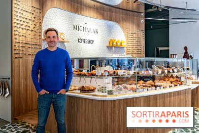 Le Coffee Shop Michalak au Printemps Haussmann, les photos