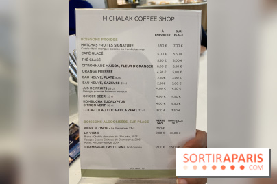 Le Coffee Shop Michalak au Printemps Haussmann, les photos