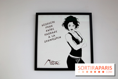 Miss.Tic, nos photos de l'exposition gratuite à voir dans le 13e à Paris 
