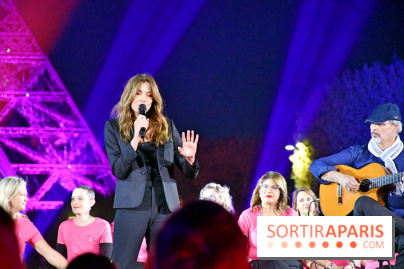 Visuel Octobre Rose Carla Bruni