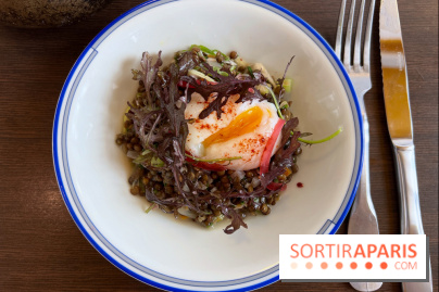 Comptoir Lazu - Salade de lentilles, oeuf parfait