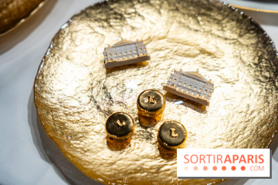 Les bûches et créations de Noël et fêtes de Ladurée 2025