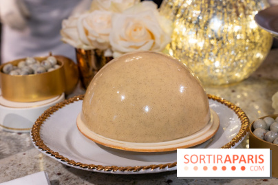 Les bûches et créations de Noël et fêtes de Ladurée 2025