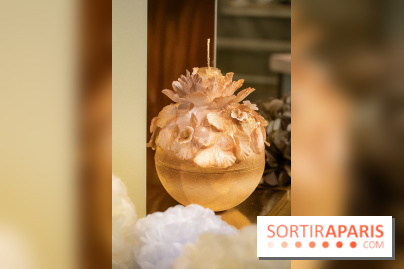 Les bûches et créations de Noël et fêtes de Ladurée 2025